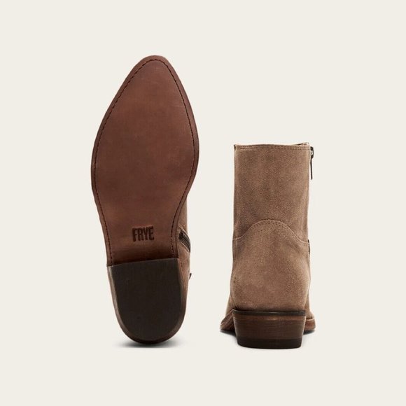 frye women's billy inside zip bootie western boot
